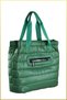 Mely Parachute Fabric Large Size Hand and Shoulder Bag - Green - 6