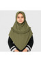 Girls Hijab for Kids – Stylish Modest Islamic Headscarf for Muslim Girls, Kids Hijab with Elegant Ruffle Trim & Full Front Coverage
