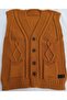 Baby Mustard Yellow Knitwear Knitted Vest - 2