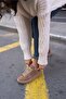 Women's Nude Real Suede Eva Sole - 5