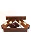 Honeycomb Wooden VIP Plain Okey