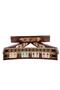 Burl - Wooden Mosaic Embroidered Oval Okey Tk - 2