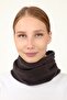 Unisex Smoked Fleece Neck Collar and Beret - 3