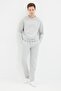 Regular Fit Gray Pajama Set - TMNAW22PT0510 - 5