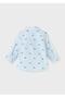 Baby Boy Purple Long Sleeve Shirt - 2