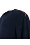 Men's Large Size Oversize Crew Neck Thessaloniki Sweater Navy Blue - 3