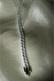 Women's Steel Square Cut Waterway Silver Bracelet - 2