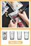 Patterned Storage Bag Sets Refrigerator Storage Container with Lockable Snap Fasteners - 2