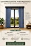 Water Resistant Cornice Balcony Curtain Modern Outdoor Background Curtain Anthracite - 3
