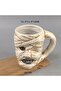 كوب سيراميك بتصميم مومياء، هدية ذات طابع مصري قديم - 2