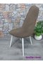 Halka Chair with Arms Model Kitchen and Living Room Chair Cover - 5