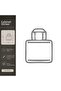 Bags Matte Gray Decorative Foil Sticker 14X14 cm