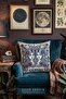 Gemini Zodiac Sign Design Modern Decorative Throw Pillow Cover 43X43