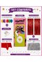 Manifest Birthday Decoration Set – 100X180 cm Banner, 40 Latex Balloons, Background Curtain, Tablecloth & Metallic Table Skirt Party Set - 2