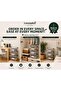 Work Area Organization Set 3-Piece 10 Lt Transparent Storage Box |   Stackable Multi-Purpose Organizing Box with Locks - 2