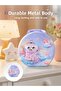 Password-Protected Children's Money Safe Box with Metal Body - Safe Box