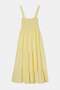 Yellow Woven Plus Size Dress Tbbss26Ah00033 - 5