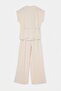 Stone Waist Drawstring Blouse Elastic Waist Comfortable Fit Pants Two-Piece Set Tdrss26Au00074 - 6