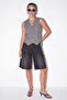 Gray Cross-Closure Vest Tdrss26Ye00006