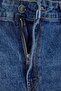 Mavi Yüksek Bel Comfort/Orta Esnek Straight Fit Denim Büyük Beden Jeans TBBSS24CJ00051 - 5