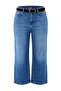 Mavi Orta Esnek Yüksek Bel Bilek Boy Culotte Jeans TWOAW27JE00198 - 5