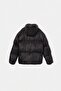 Black Girl's Plain/Basic Hooded Puffer Coat Tkdaw27Mo00011 - 6