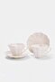 2-Piece Flower Shaped Tea Cup Set 150 Cc Tphaw27Cfn00001 - 5