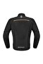 Motorcycle Coat Summer Full Protected Pu Coated Polyester Nylon Mesh Fabric Black Coat - 2