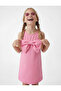Bowknot Crew Neck Sleeveless Gilet Dress - 2