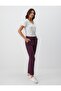 Sumac High Waist Regular Leg Gabardine Woven Trousers - 3