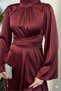 Zara Satin Belt Piece Evening Dress - 2