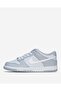 حذاء رياضي نسائي من طراز Dunk Low بلونين رمادي (GS) - 4