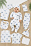 Baby Boy Elephant 10-Piece Hospital Release Set Stl7017