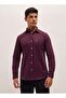 Men's Maroon Tailored Fit Solid Formal Shirt for Every Occasion