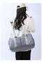Lightweight Nylon Duffle Bag,Travel Carry On,Shoe Compartment,Gym Bag,Weekend Overnight - 6