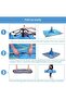 Pop-Up Portable Camping Tent, Automatic 2-4 Person Tent for Hiking Glamping - 5