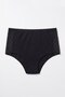 Women's 3-Piece Cotton Panties with Tulle High Waist Premium Daily Use (4424-3) - 2