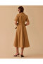 Belted Pocketed Short Sleeve Dress - 3
