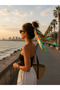 وشاح 45*100 سم بلون النعناع/الأصفر - 3