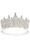 Bride's Crown with Pearl and Stone Embellishment Bride's Lettering - 5