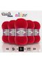 Cotton Gold 5 Pieces Amigurumi Vest Cardigan Scarf Sweater Knitting Thread Color 56 Red