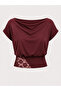 Women's Sandy Fabric Lace Detailed Blouse 208