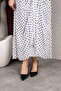 Women's Lined Polka Dot Patterned Tulle Skirt - 3