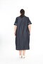 Women's Denim Jeans Plus Size Dress - 7