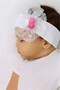 Newborn Baby Girl Bandana and Booties Socks Set (0-3 Months) - 3