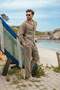 Mink Relaxed Fit Men's Linen Shirt and Trousers Set E7327 - 5