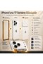 iPhone 16 Pro Max Compatible 17 Pro Appearance Conversion Kit Back Cover + Aluminum Frame Premium Quality - 4