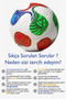 Fifa 2026 World Cup New Season Football Ball Trionix Durable Carpet Field,Grass,Beton Ground Stitched Ball No:5 - 6