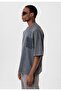 Washable Oversized T-Shirt with Pocket Detail - 3