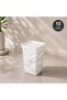 Beyaz Trashbın Marble 10lt Çöp Kovası